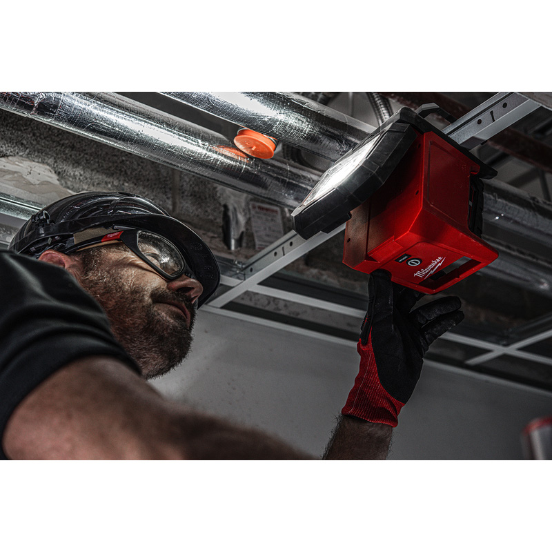 Milwaukee M18 PAL-0 accu roterende werkplaats lamp (body) 18V Li-ion