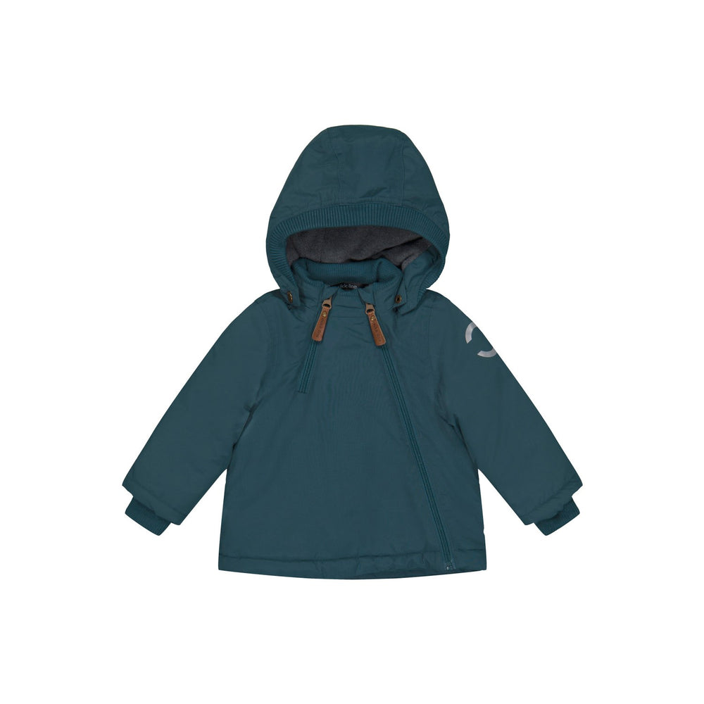 Køb Mikk-Line Orion Blue Nylon Jakke Solid