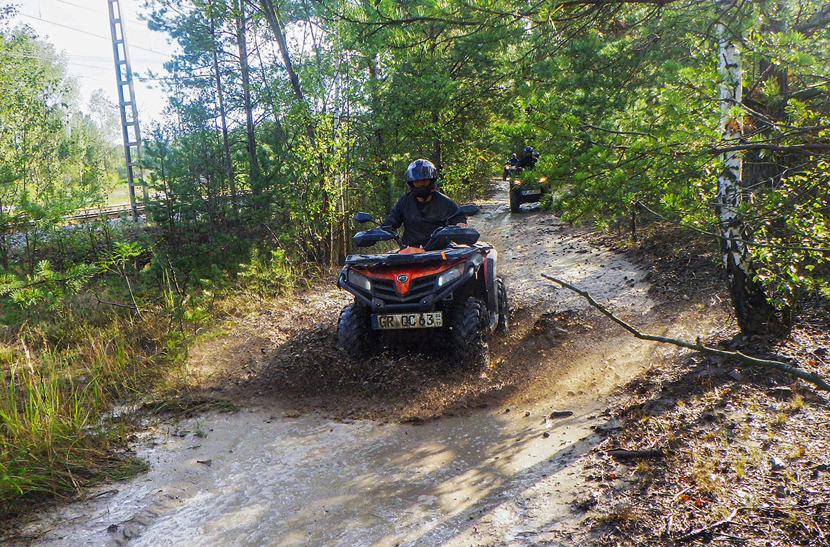 Erlebnis Quadtour in Weißwasser als Geschenk