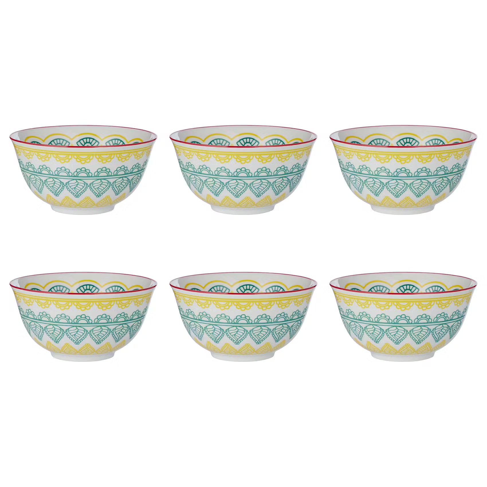ORNAMENTS Schale 6er-Set