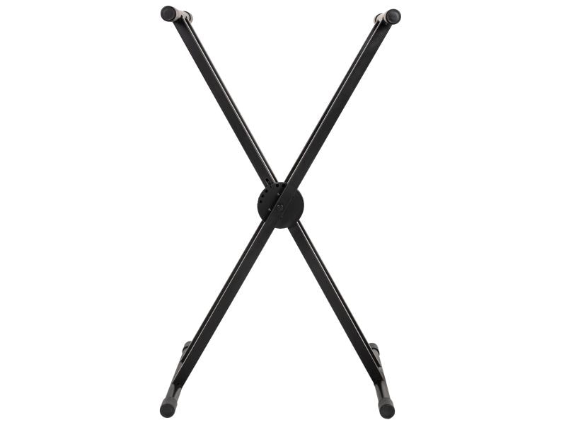 Bemero Keyboardständer KS-8020BK Massiver X-Stand für Keyboards und Pianos