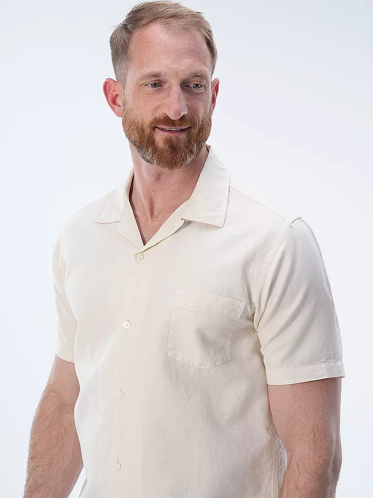 COLORFUL STANDARD Hemd Regular Fit  creme