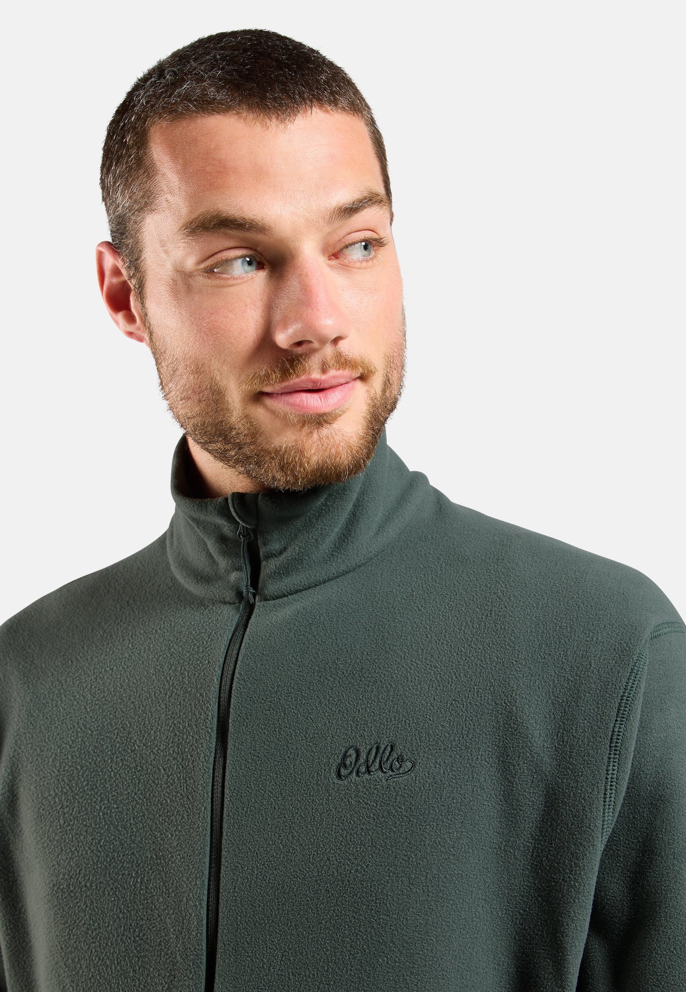 Klassische Essentials Multisport Fleecejacke mit Reissverschluss in urban chic