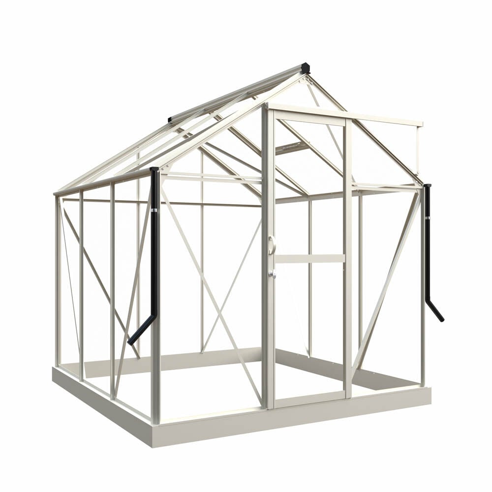 Royal Well Mary I - Tuinkas - Wit - 241x212x222 cm - Veiligheidsglas