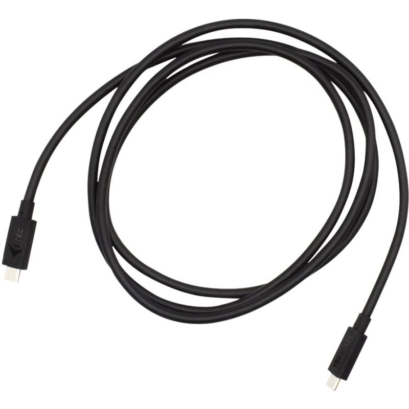 i-tec Thunderbolt 3 – Class Cable, 40 Gbps, 100W Power Delivery, USB-C Compatible, 150cm