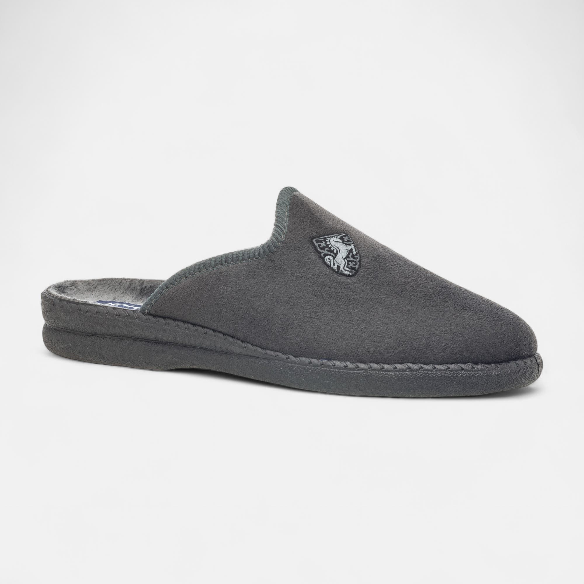 Pantoufles mules Homme gris