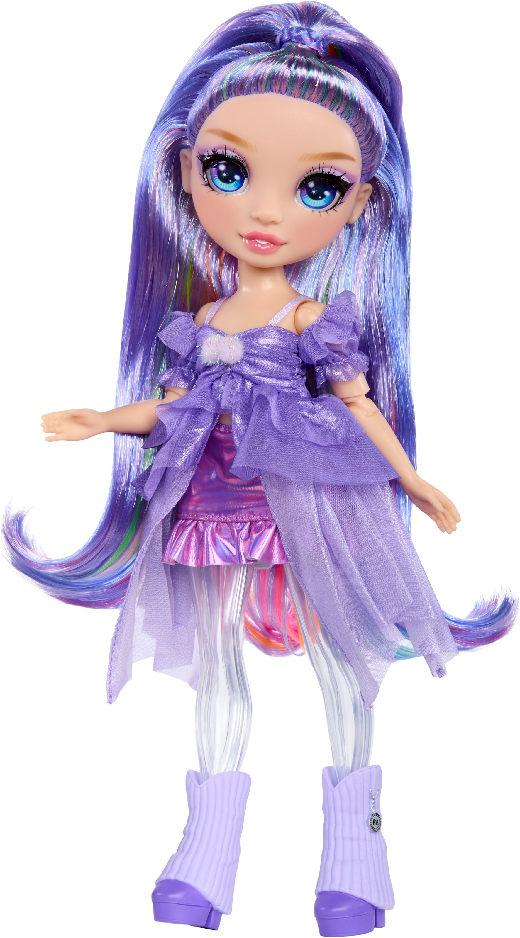 RAINBOW HIGH Anziehpuppe »Rainbow Shimmers with Slime Fashion Doll, Violet (purple)«