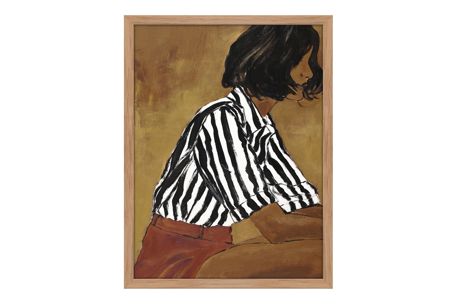 Let It Go 30x40 cm Oak Frame