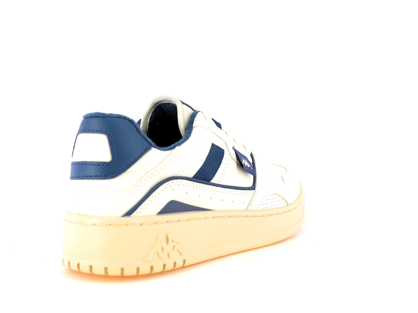 Kappa-AUTHENTIC KAI Matières combinées Beige Bleu