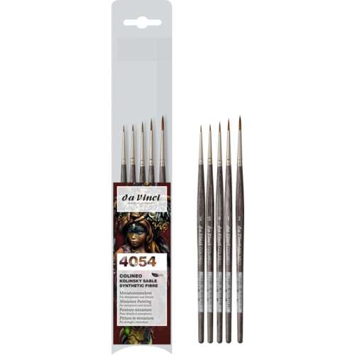 da Vinci COLINEO Serie 4054 Aquarellpinsel, Miniatur Pinselset