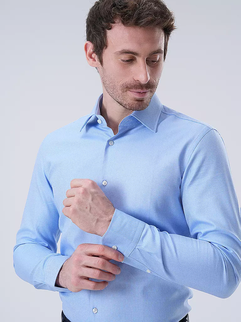 BOSS Hemd Slim Fit HANK  hellblau