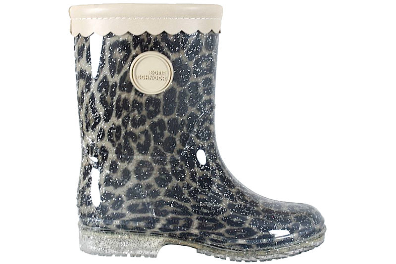 SOFIE SCHNOOR GUMMISTØVLE I LEOPARD PVC