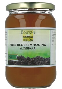 Boerjan Pure Bloesemhoning Vloeibaar 900GR