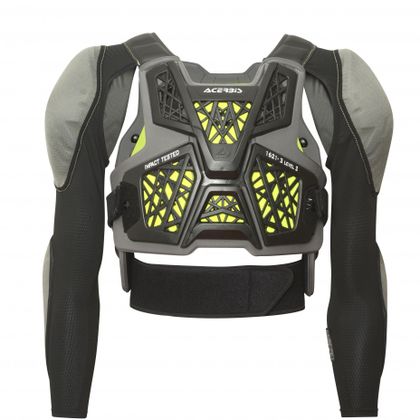 Gilet de protection Acerbis SPECTRUM LEVEL 2 BODY ARMOUR BLACK/YELLOW 2023 - Noir / Jaune