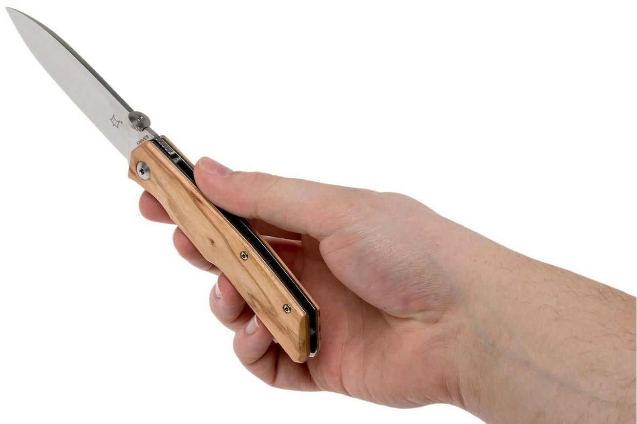 Fox Terzuola Folder FO FX-525OL Olive zakmes, Bob Terzuola design
