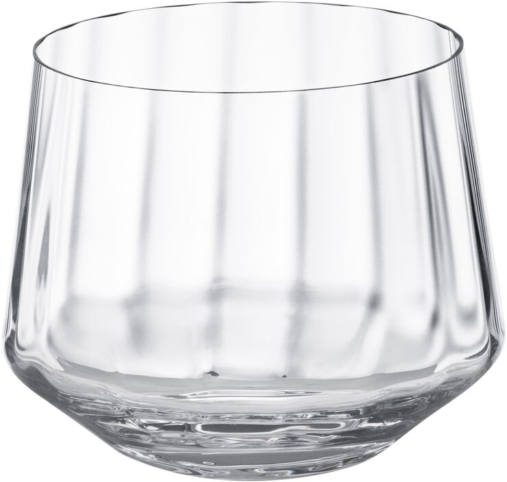 Georg Jensen BERNADOTTE LOW TUMBLER GLASS CRYSTAL 25 CL, 6 PCS Crystalline