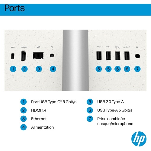 PC tout en un Hp Next Gen AI 24-ct2003nf 23,8