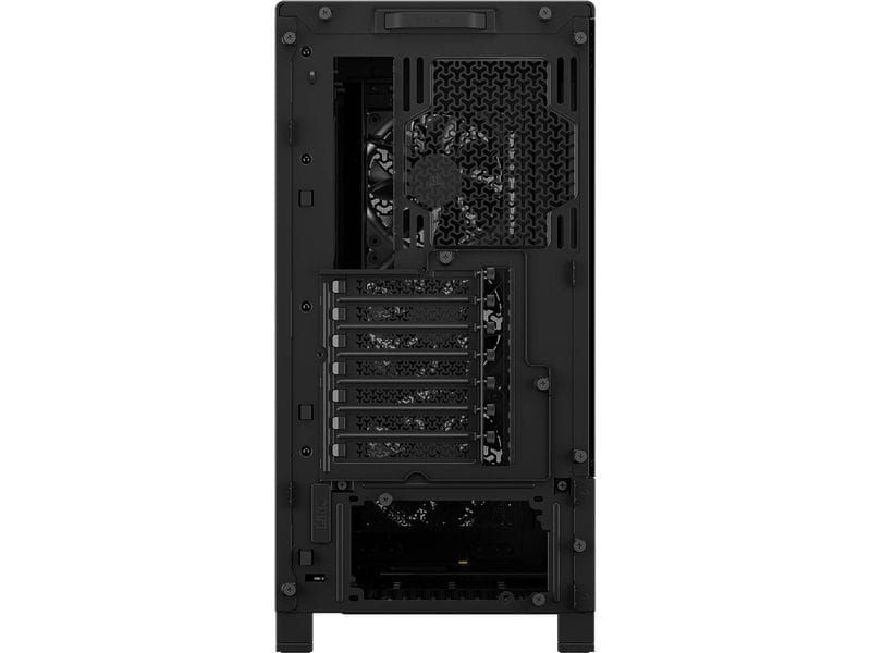Corsair PC-Gehäuse Frame 4000D RS Schwarz Midi Tower-Gehäuse mit Seitenfenster