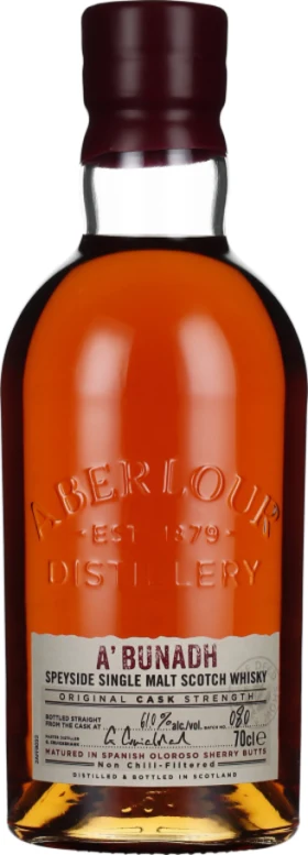 ABERLOUR A'BUNADH BATCH 80 70CL
