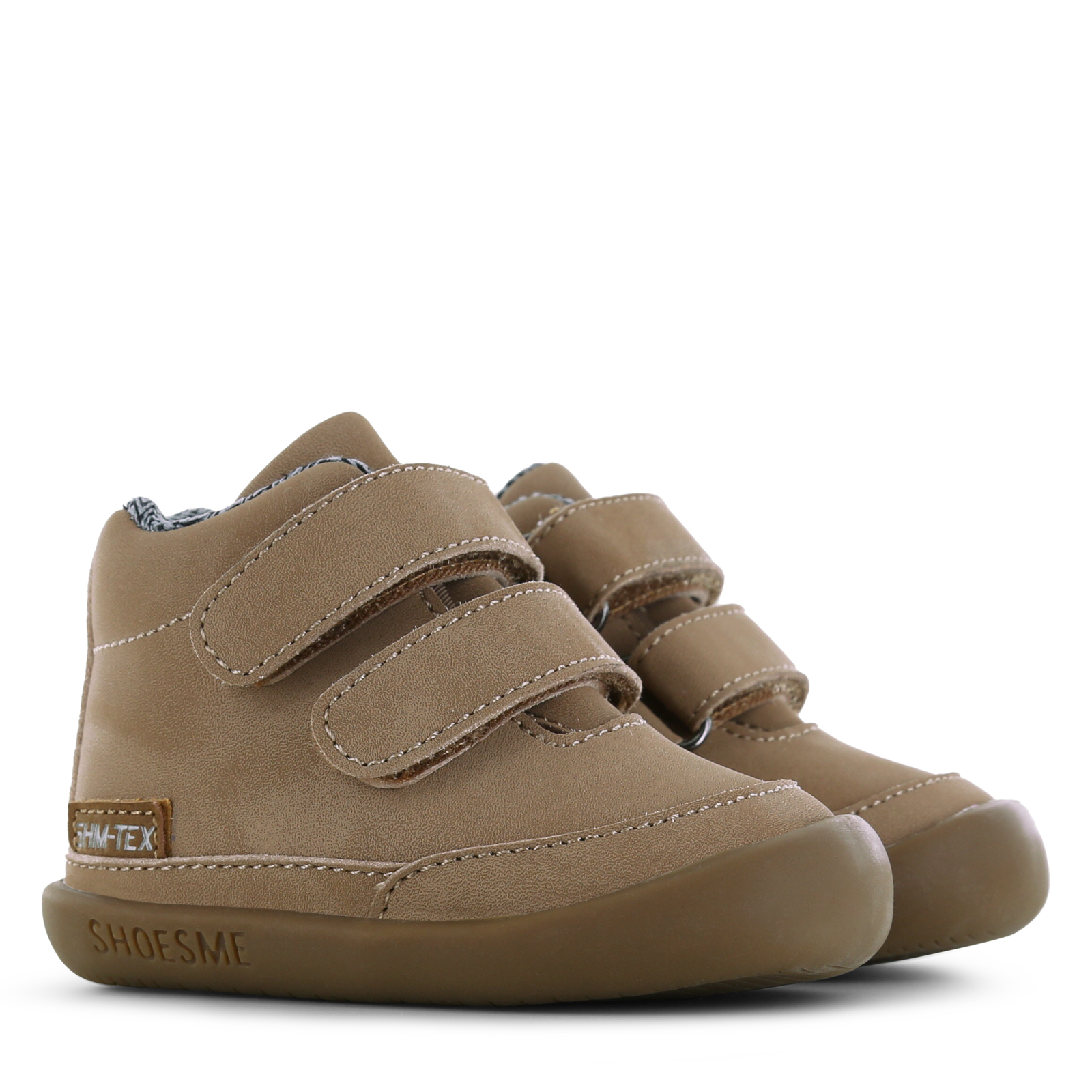 Shoesme Water-Proof cognac bootie Microfiber leer | Uni schoenen