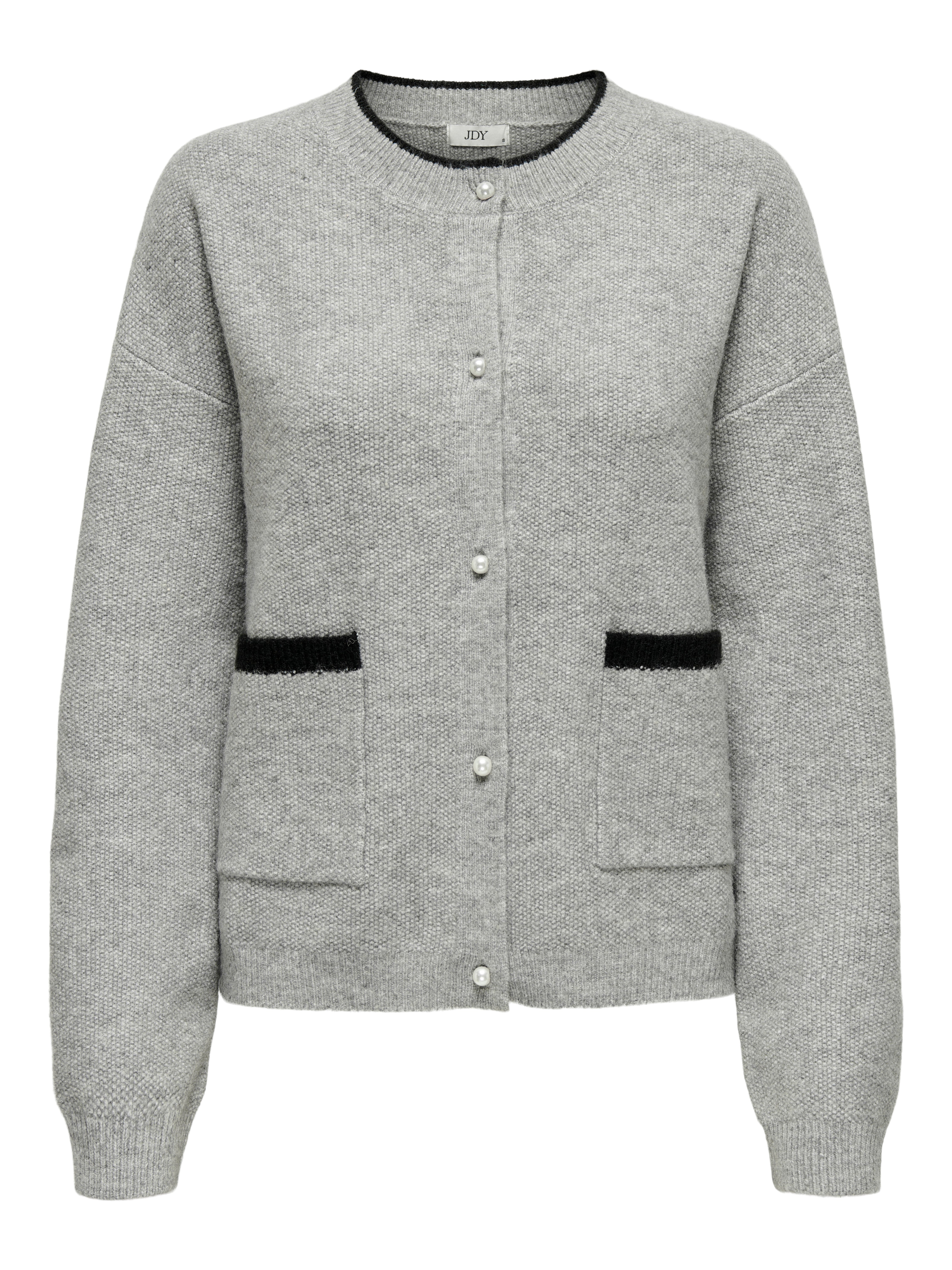 JDYLUMI Strickjacke Medium Grey Melange