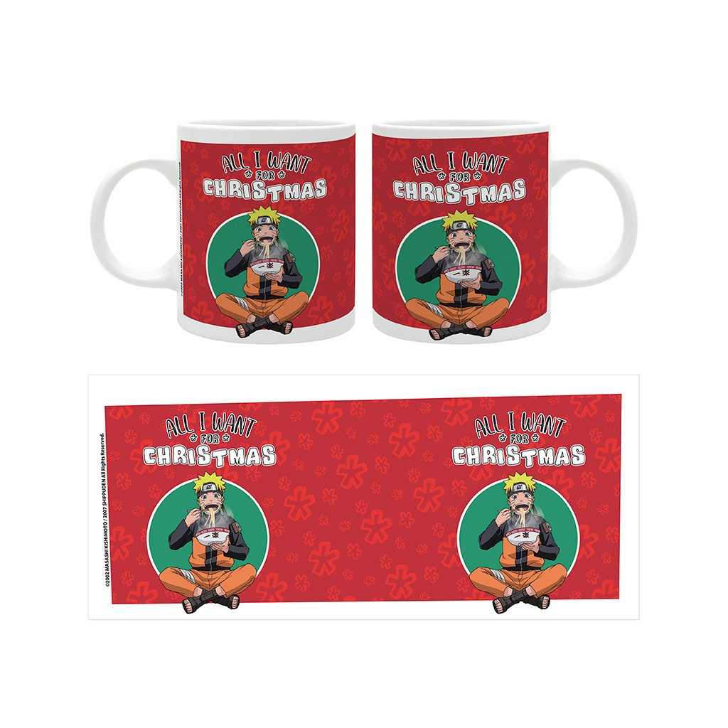 Naruto Shippuden - Mug All I Want for Christmas