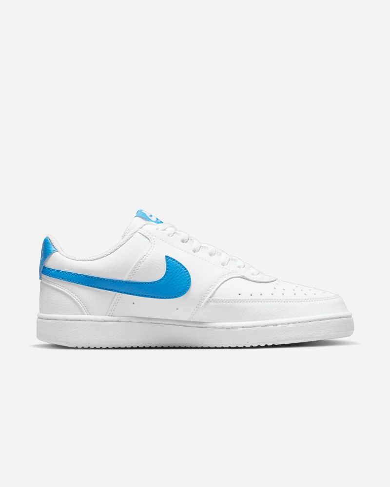 Chaussures Nike Court Vision Low Next Nature Blanc & Bleu pour homme