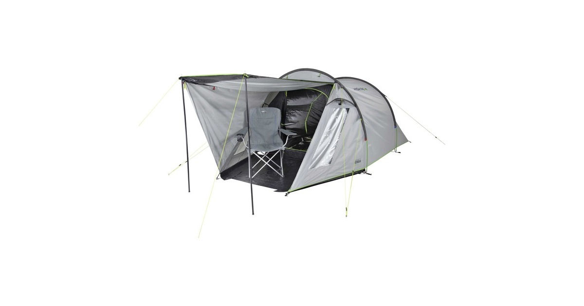 High PeakAscoli 3.0 tent  (Grijs/neongroen)