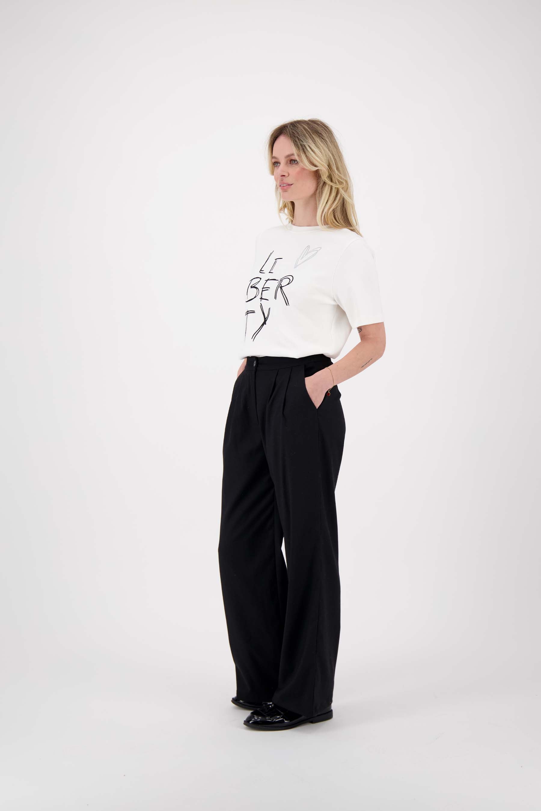 t-shirt met liberty print