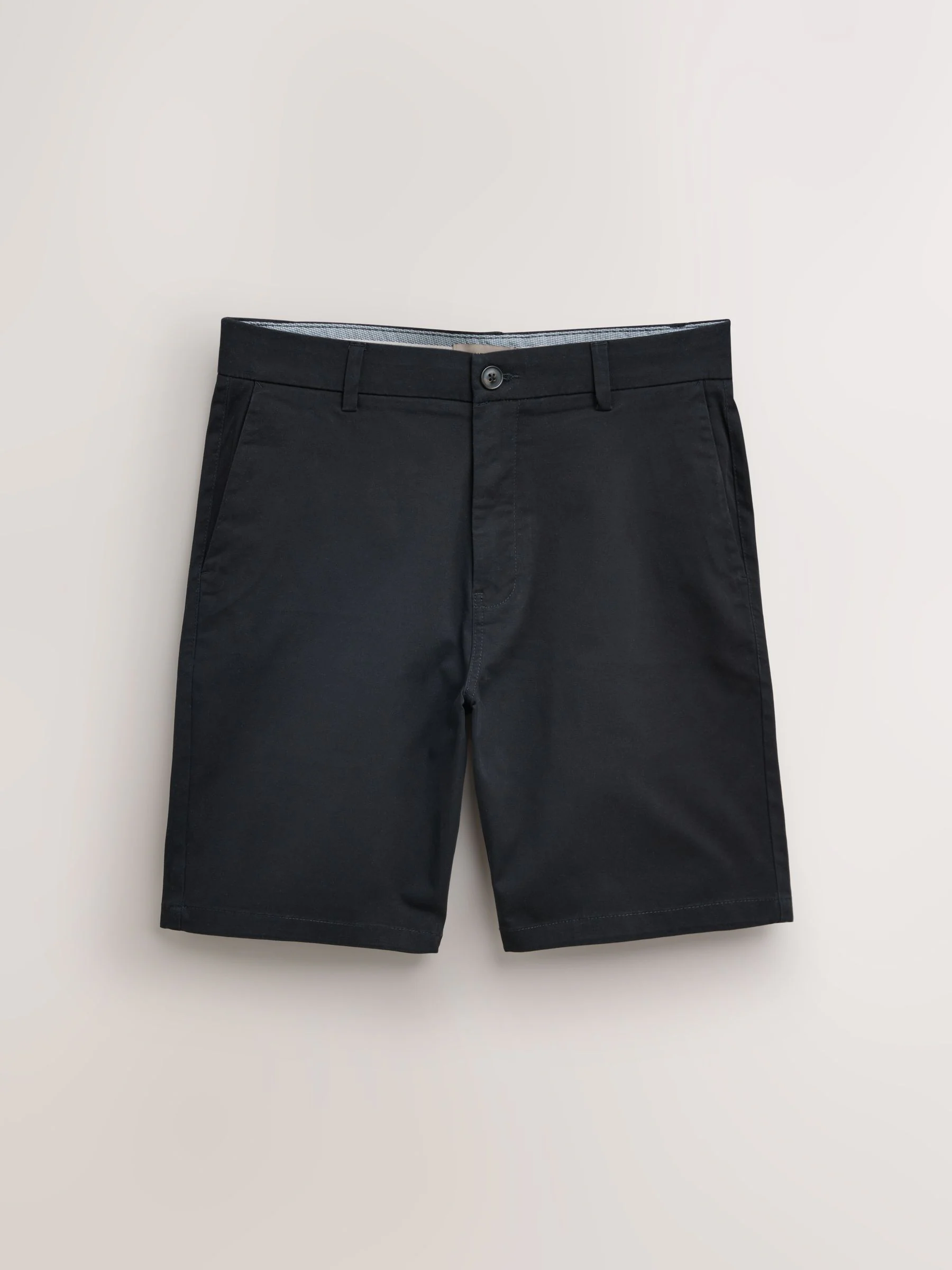 Zwart/vintage Blauw/Wit/Mushroom white - Slim Fit - Set van 4 chinoshorts met stretch