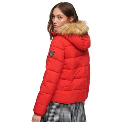 Doudoune femme Faux Fur SUPERDRY