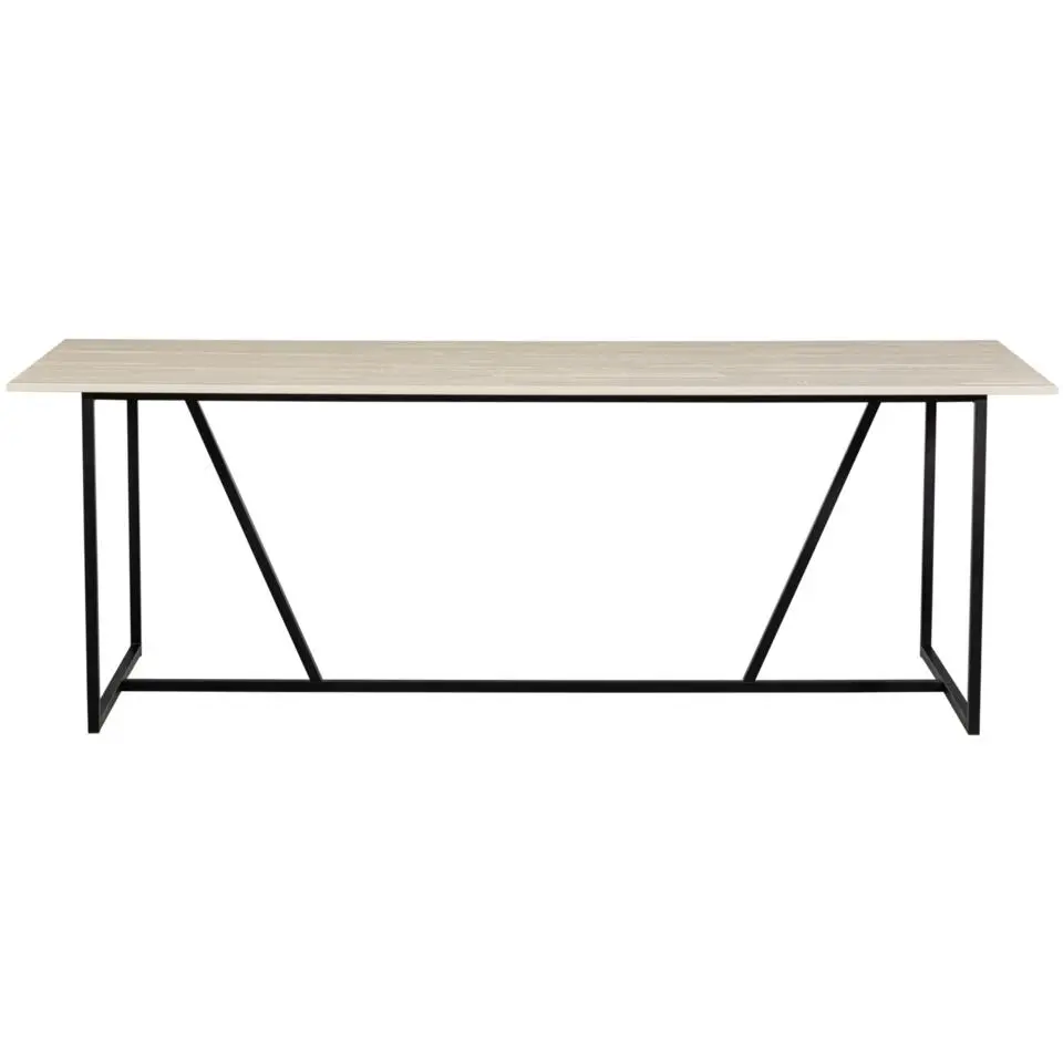 WOOOD Silas Eettafel - Essen - Dust - 75x220x90
