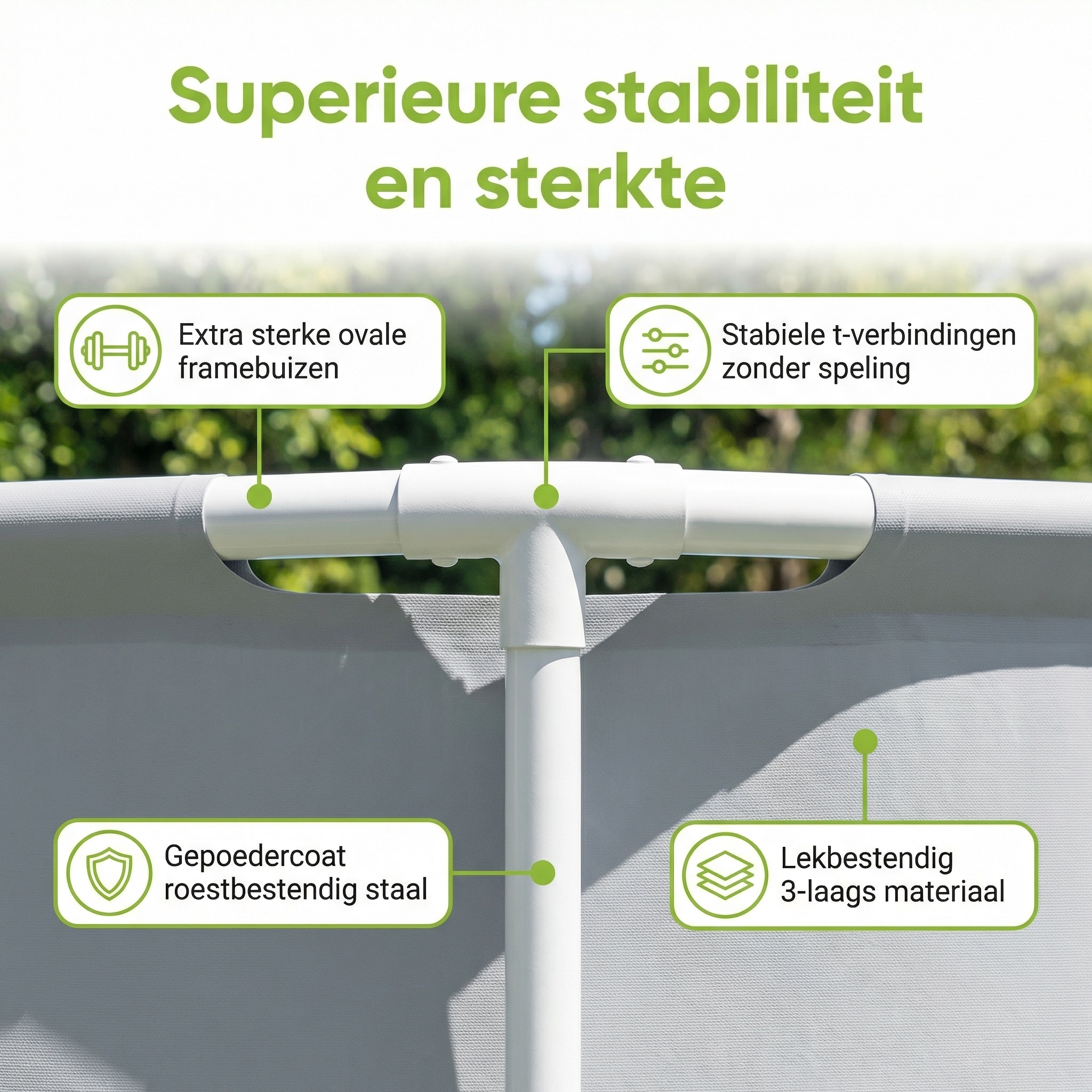 Intex prism frame 457x107cm zwembad – 6-delig