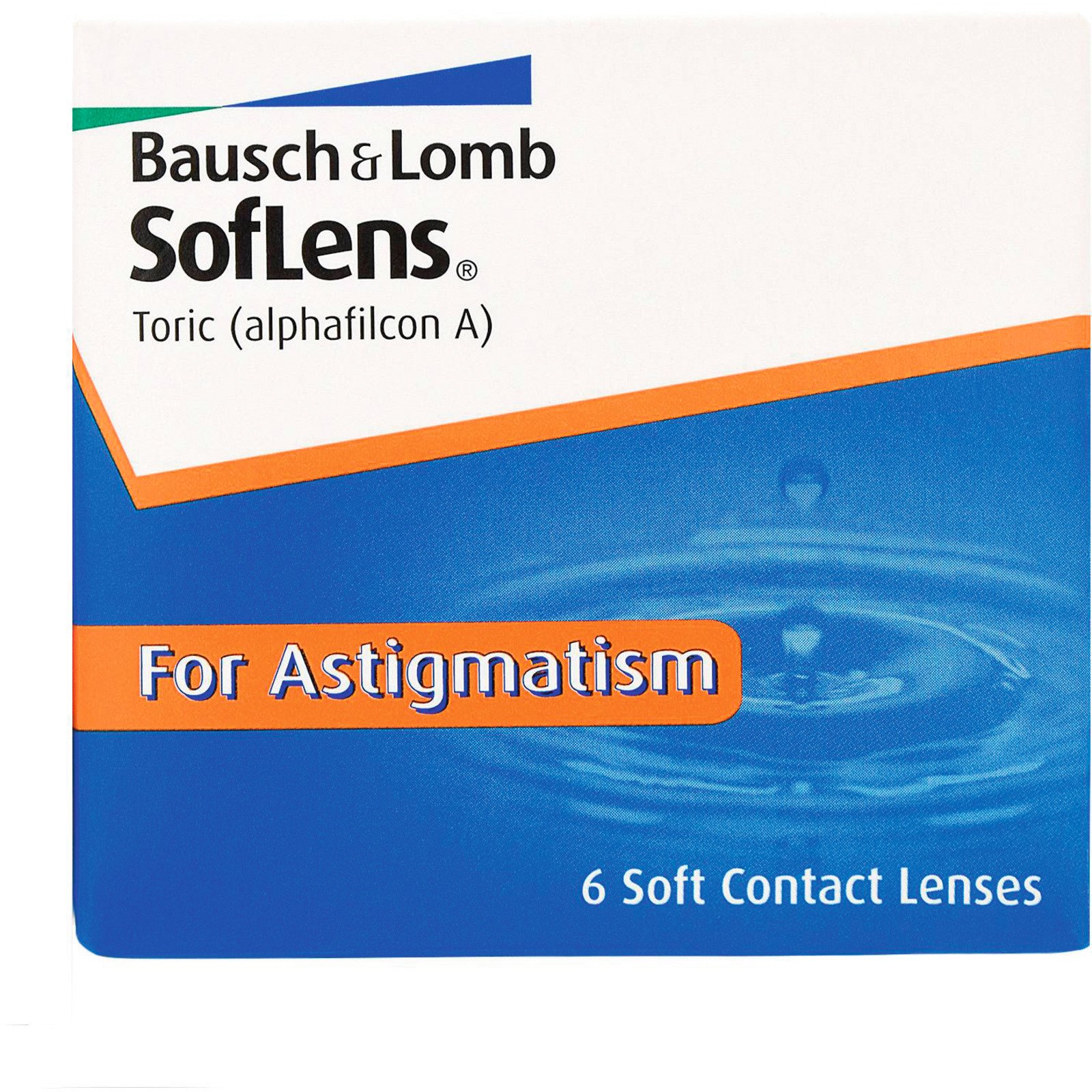SofLens Toric Astigmatismus Monats-Kontaktlinsen Zylinder -2.75, 100, -5.50