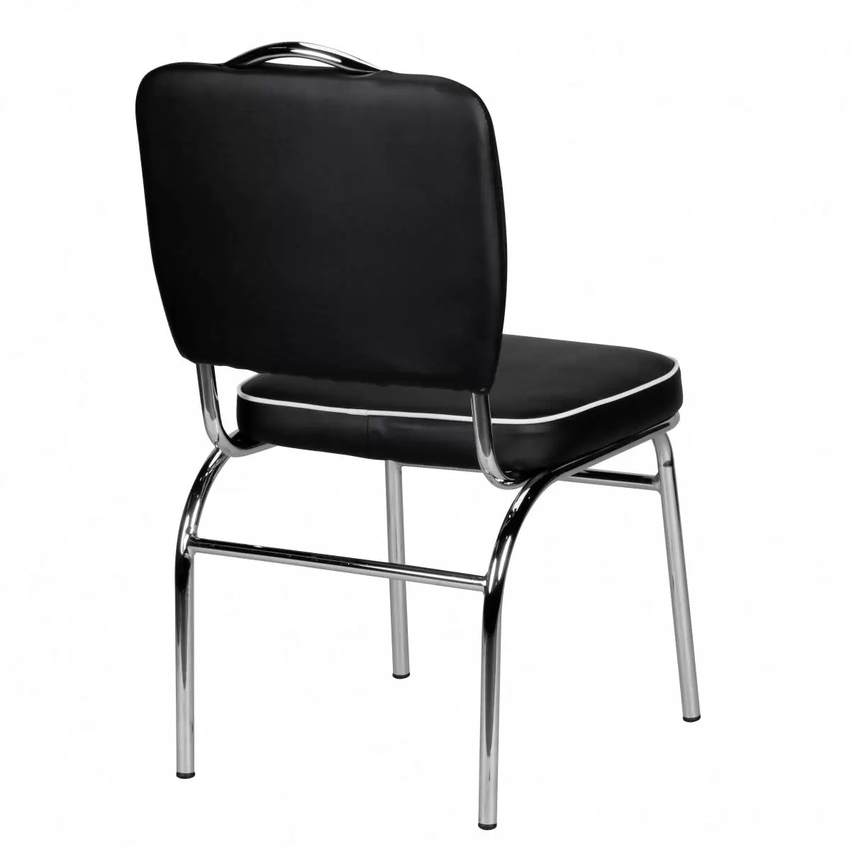 Stuhl Barcelona schwarz,weiss