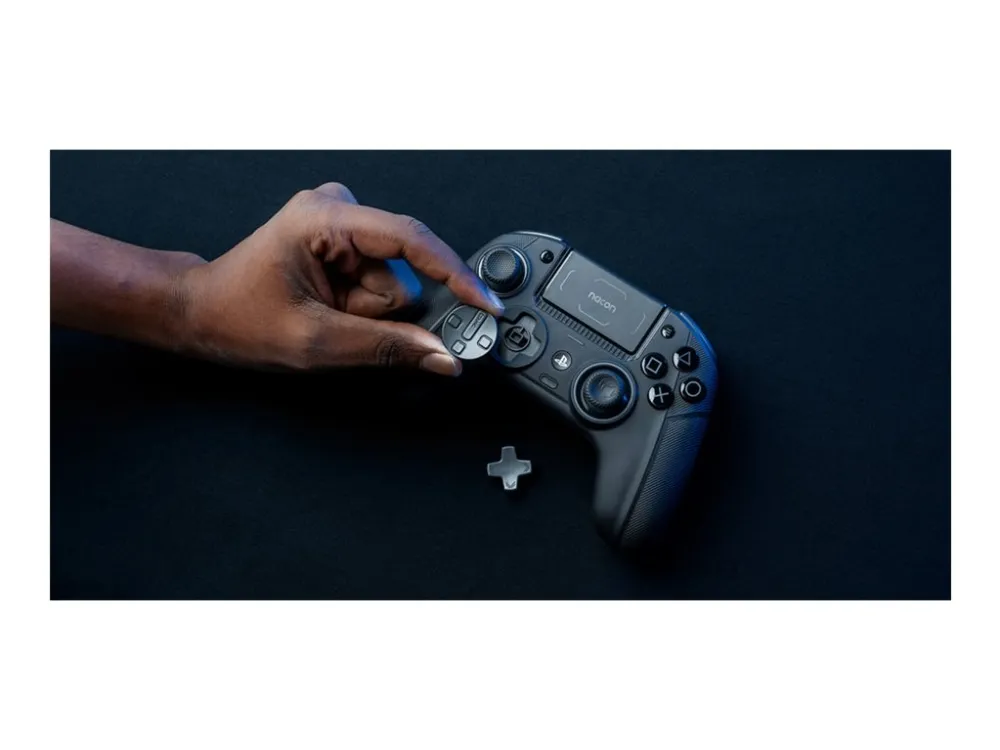 NACON REVOLUTION 5 Pro - Gamepad - trådløs - Bluetooth - sort - for PC, Sony PlayStation 4, Sony PlayStation 5