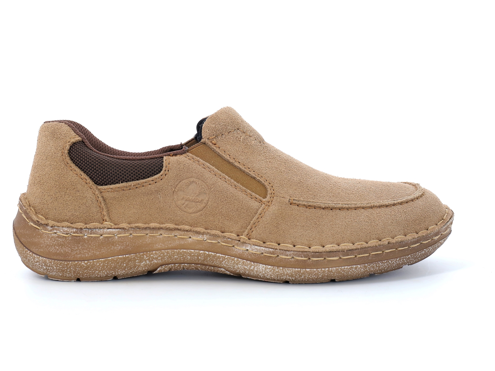 Rieker-03064 Nubuck Taupe