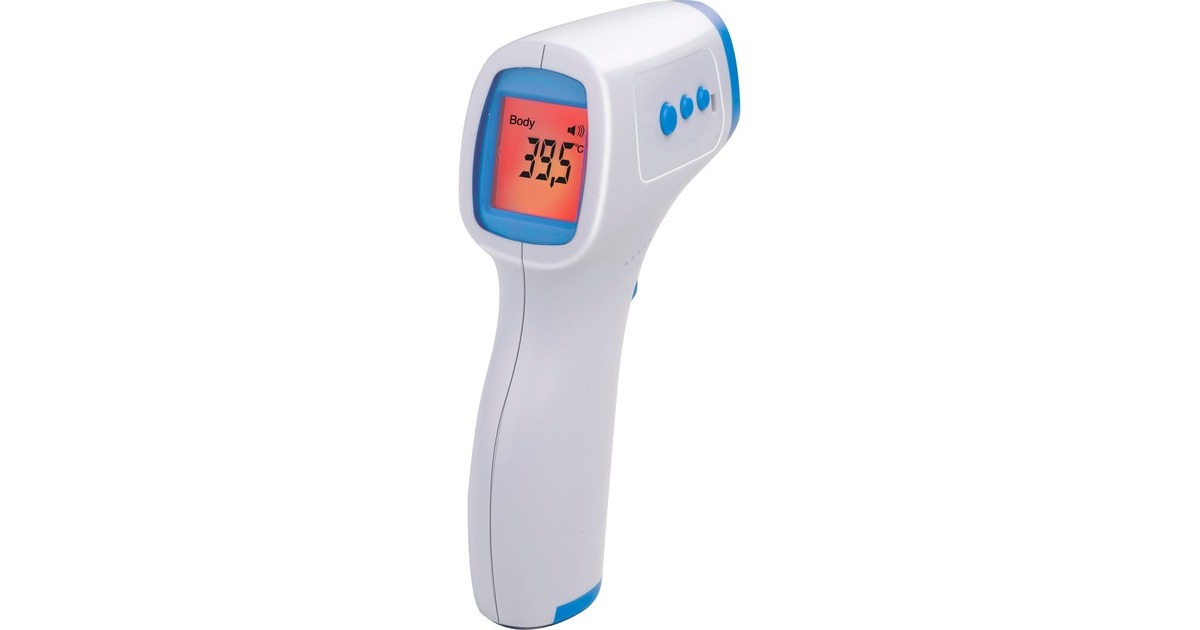 GrundigInfrarood koortsthermometer  (Wit/lichtblauw)