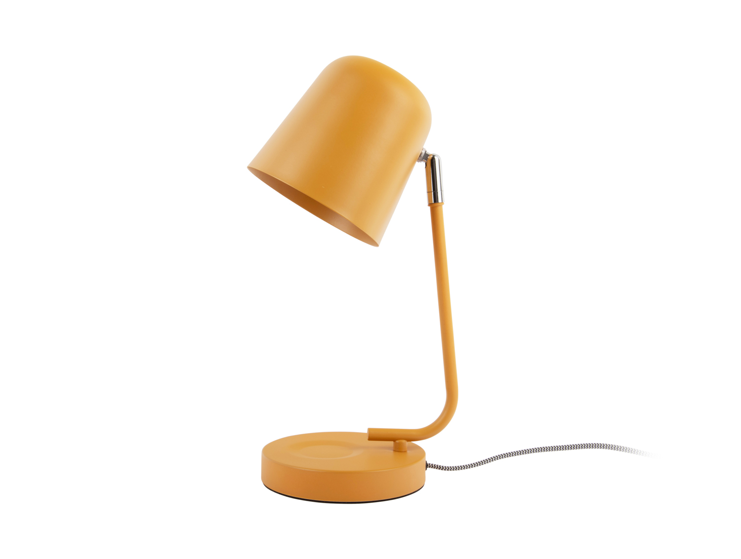 Table lamp Encantar matt ochre yellow