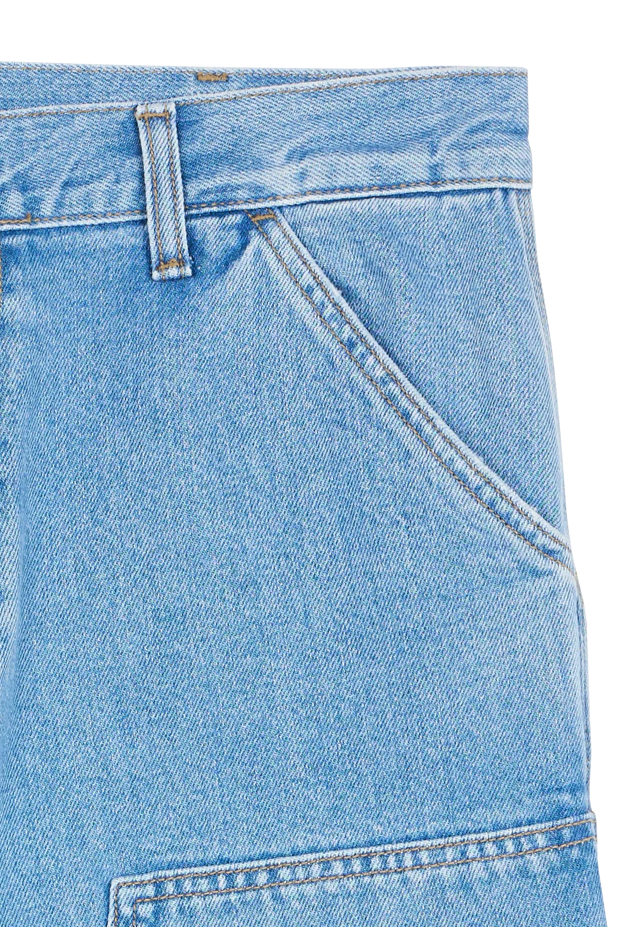CARHARTT WIP Jean Double Knee Pant Bleu