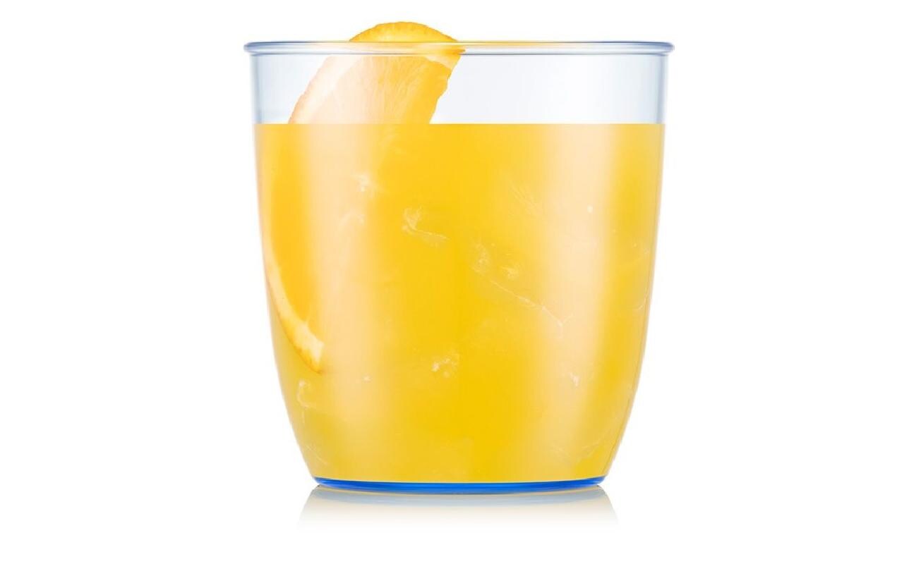 Outdoor-Becher Kvadrant 350 ml, Blau, 4 StückTrinkbecher Set