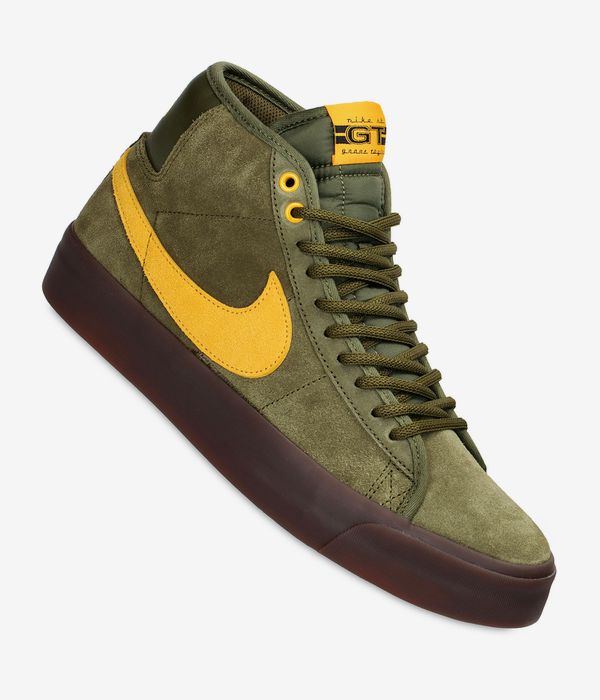 Nike SB x Anti Hero Zoom Blazer Mid Schuh (rough green amarillo)