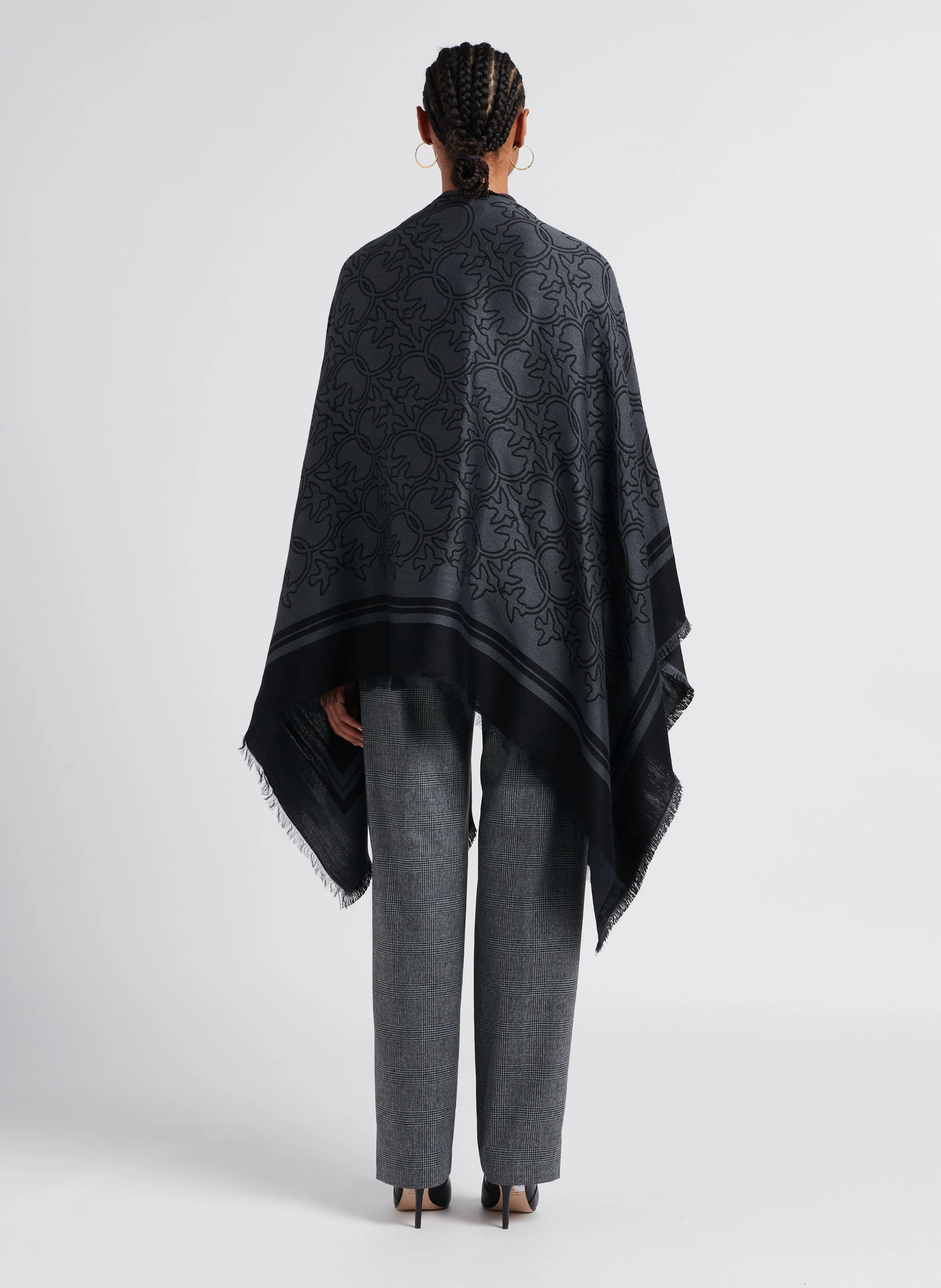 ALALUNGA - Pull ample col V texturé | Multicolore