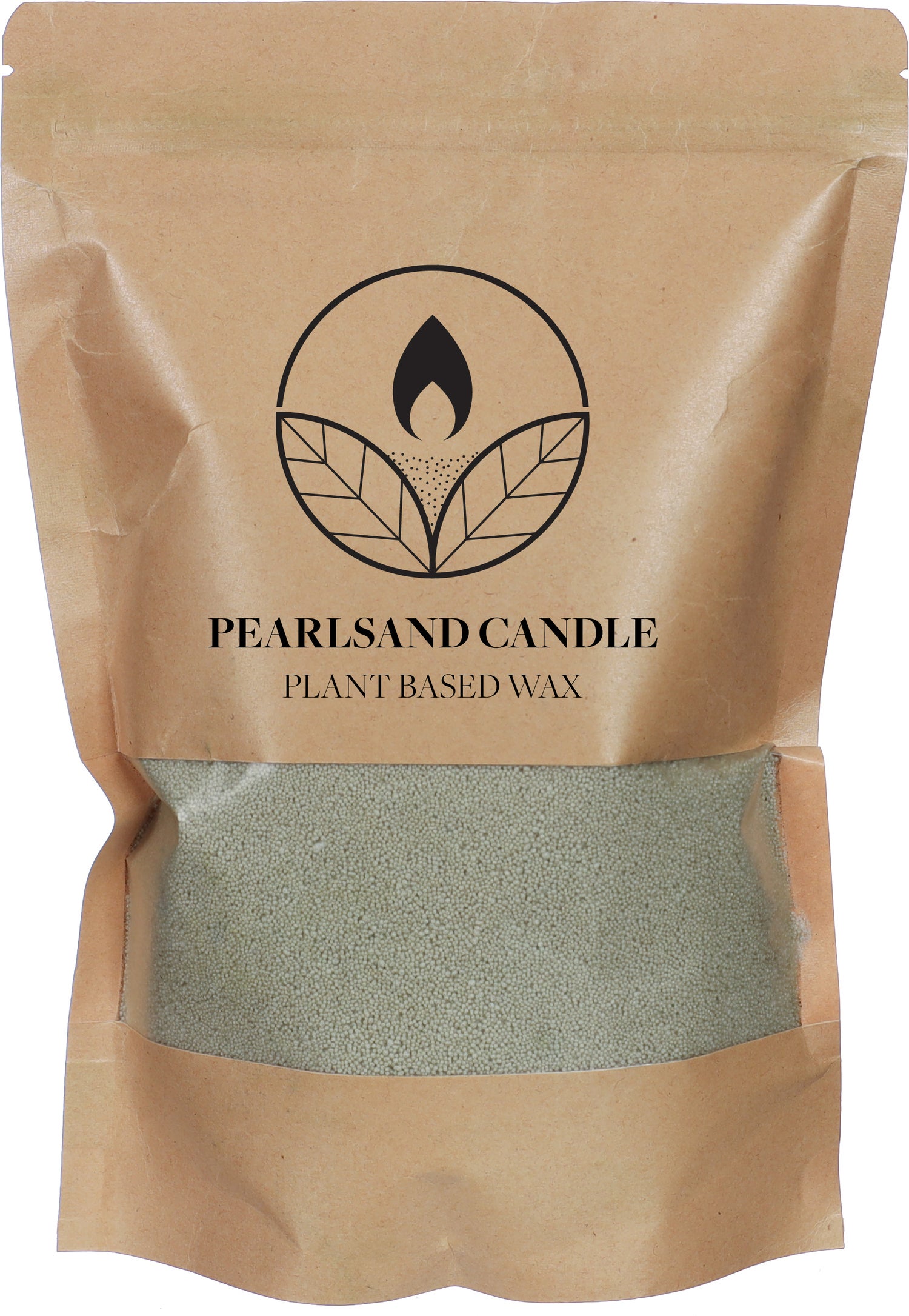 Kaarsenzand Pearlsand lichtgroen 400 gr