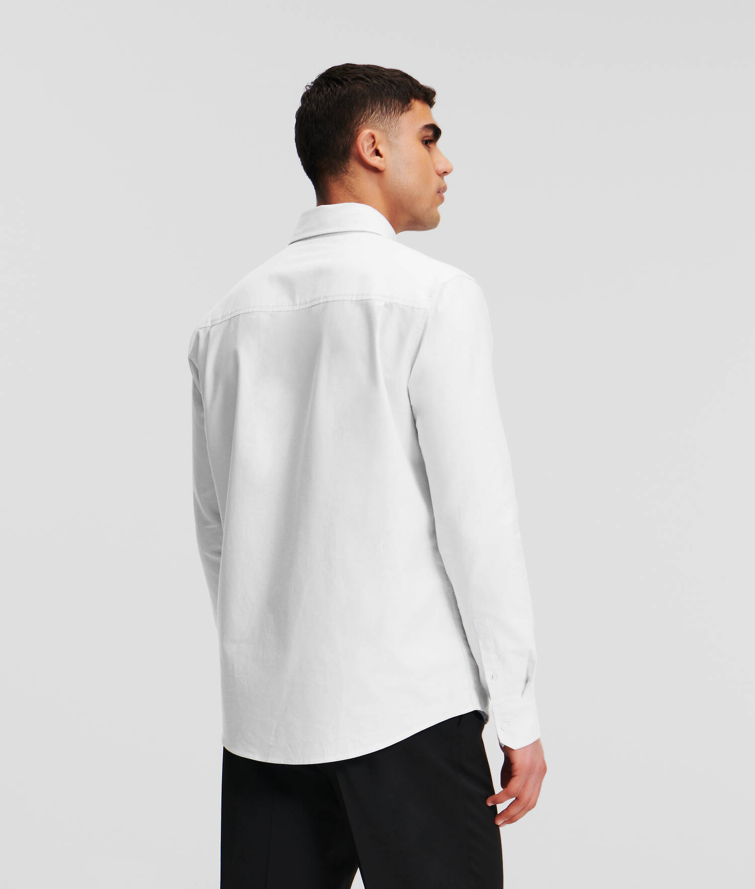 CHEMISE OXFORD AVEC LOGO ROND