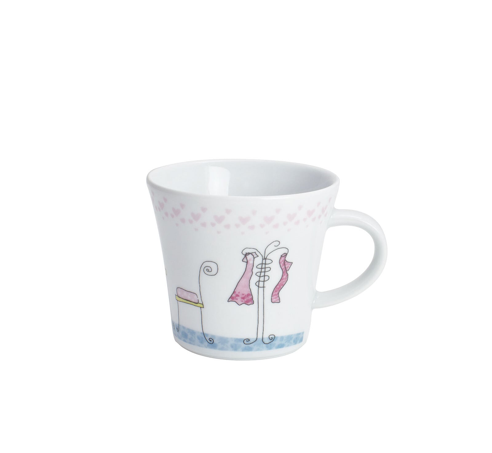 KAHLA Kindergeschirrset KIDS 3-teilig Weiß/ Dekor Märchenprinzessin