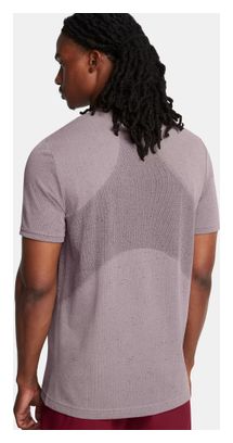 Maillot manches courtes Under Armour Vanish Seamless Mauve Homme