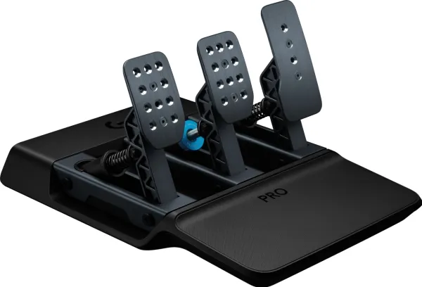 Logitech G Pro Racing Pedals - Pedaler - kablet - for PC, Microsoft Xbox One, Microsoft Xbox Series S, Microsoft Xbox Series X, Sony PlayStation 4, Sony PlayStation 5