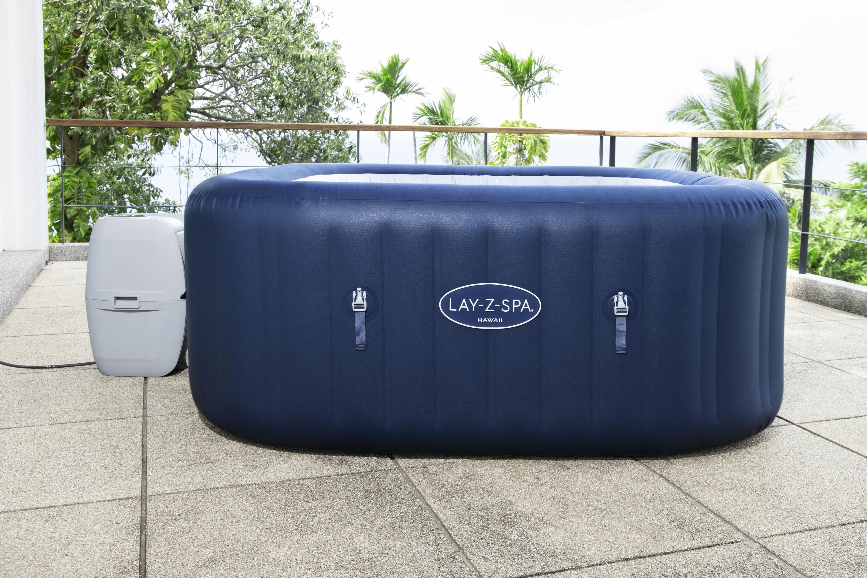 Bestway® LAY-Z-SPA® Whirlpool Hawaii AirJet™ 180 x 180 x 71 cm, eckig