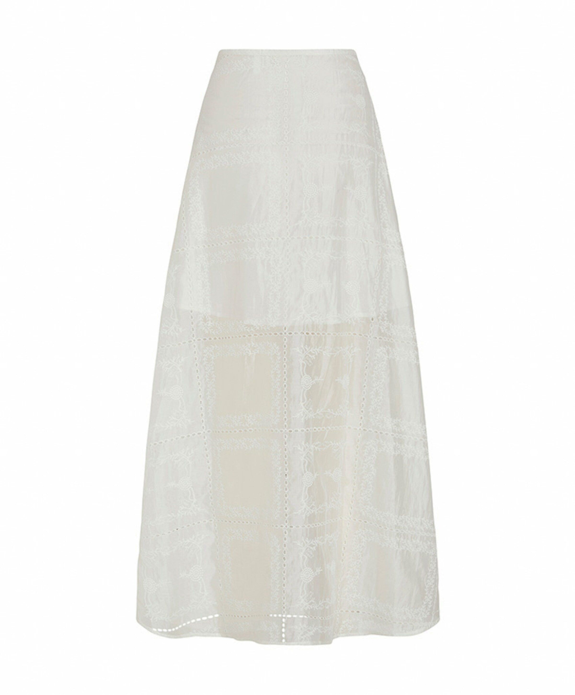 Rouge Edit Dames rok ecru